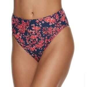 We Wore What High-Leg Floral Bikini Bottoms NWT